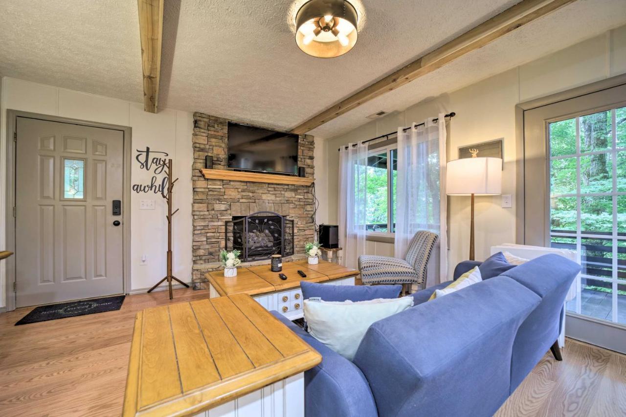 Charming Maggie Valley Getaway With Fire Pit! Exterior foto