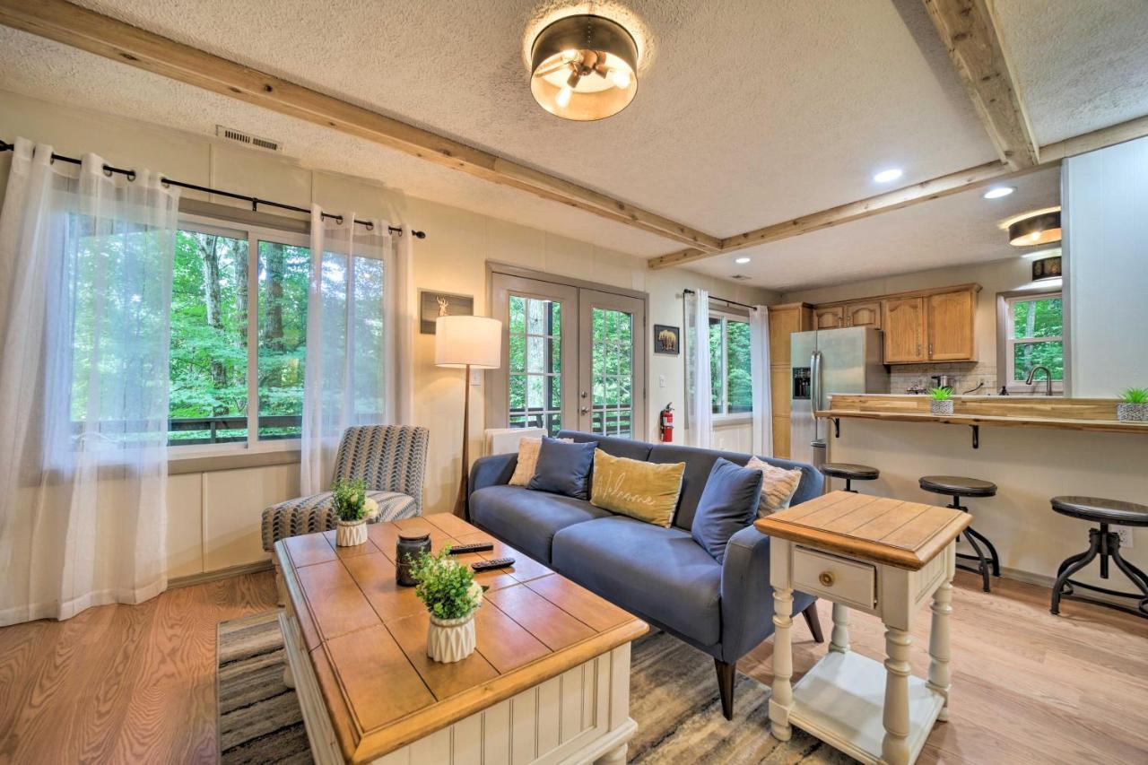 Charming Maggie Valley Getaway With Fire Pit! Exterior foto