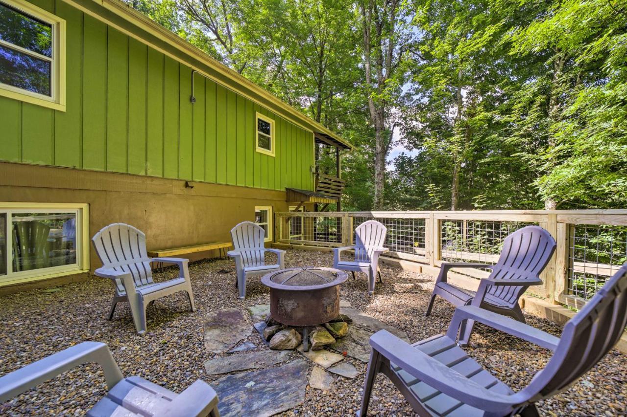 Charming Maggie Valley Getaway With Fire Pit! Exterior foto
